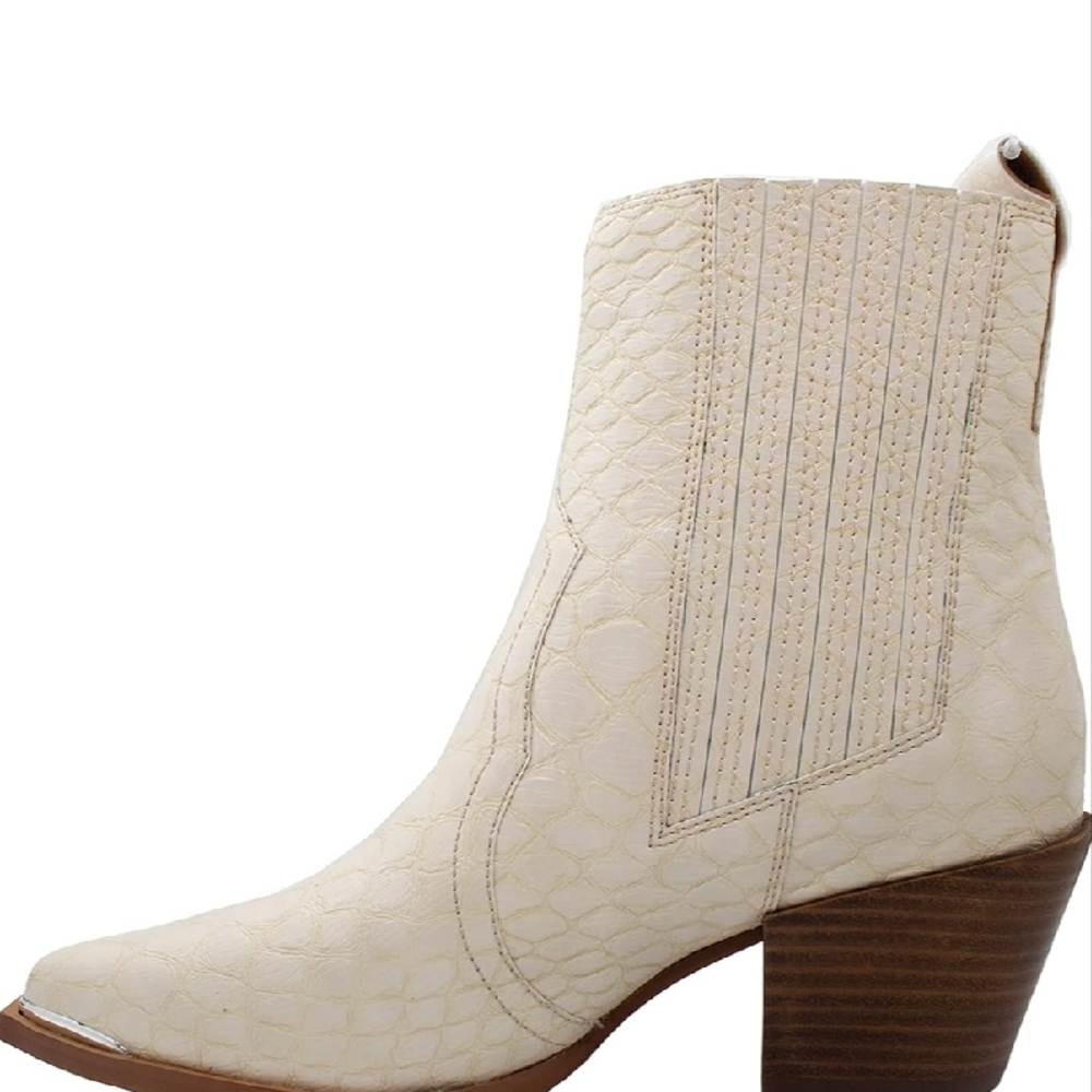 Chic Cream Ankle Boots